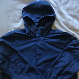 Everlane The Elements Jacket Navy Blue Size Large